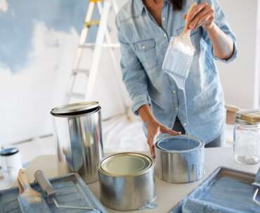 painting a new wall