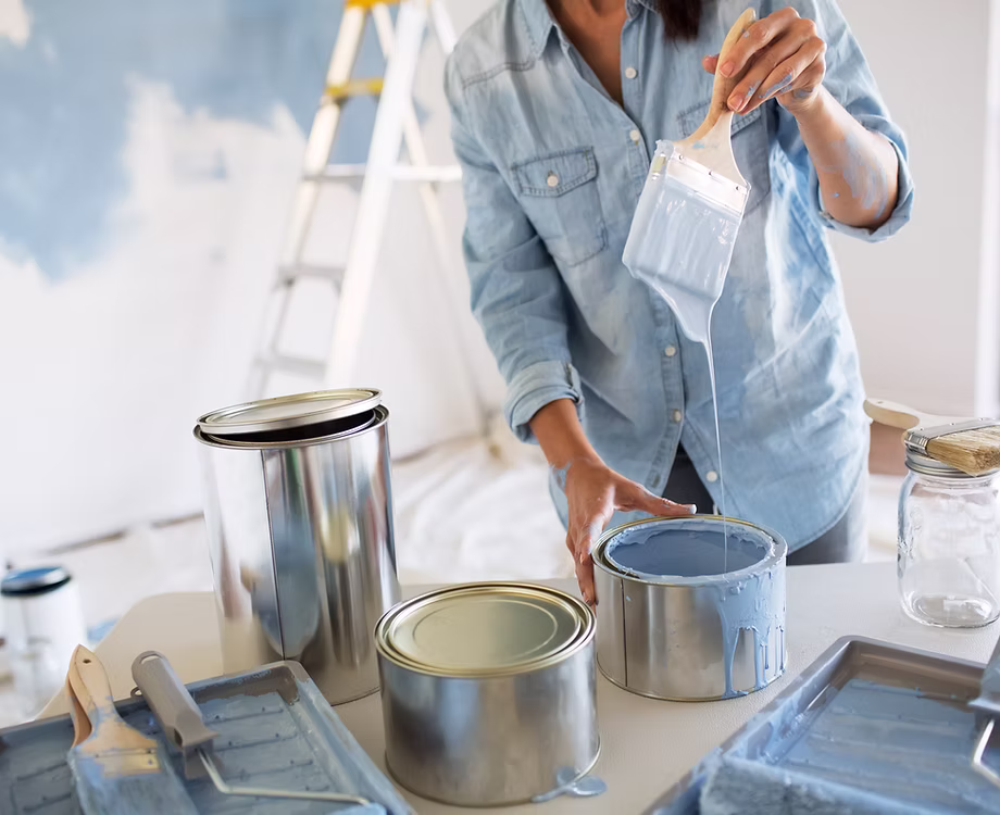 painting a new wall